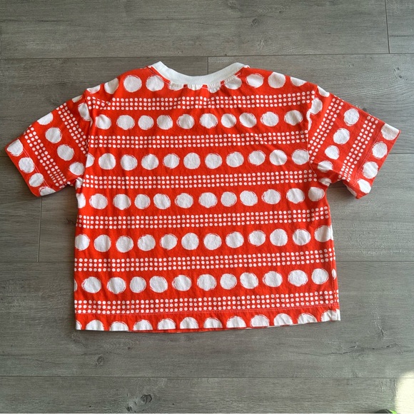 Maeve by Anthropologie cropped top - size XS - orange and white - Picture 4 of 4